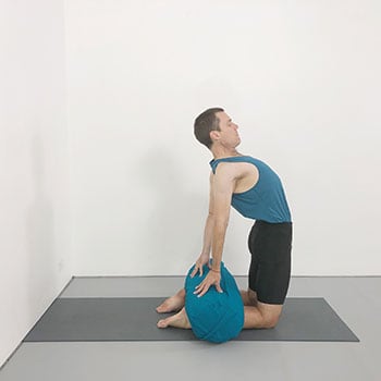 Floating Camel Pose (Ustrasana Variation) by Bernadette C. - Exercise  How-to - Skimble