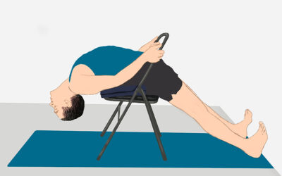 Iyengar Yoga Chair Backbends