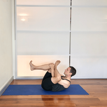 supta padangusthasana 4
