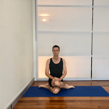 gomukhasana preparation