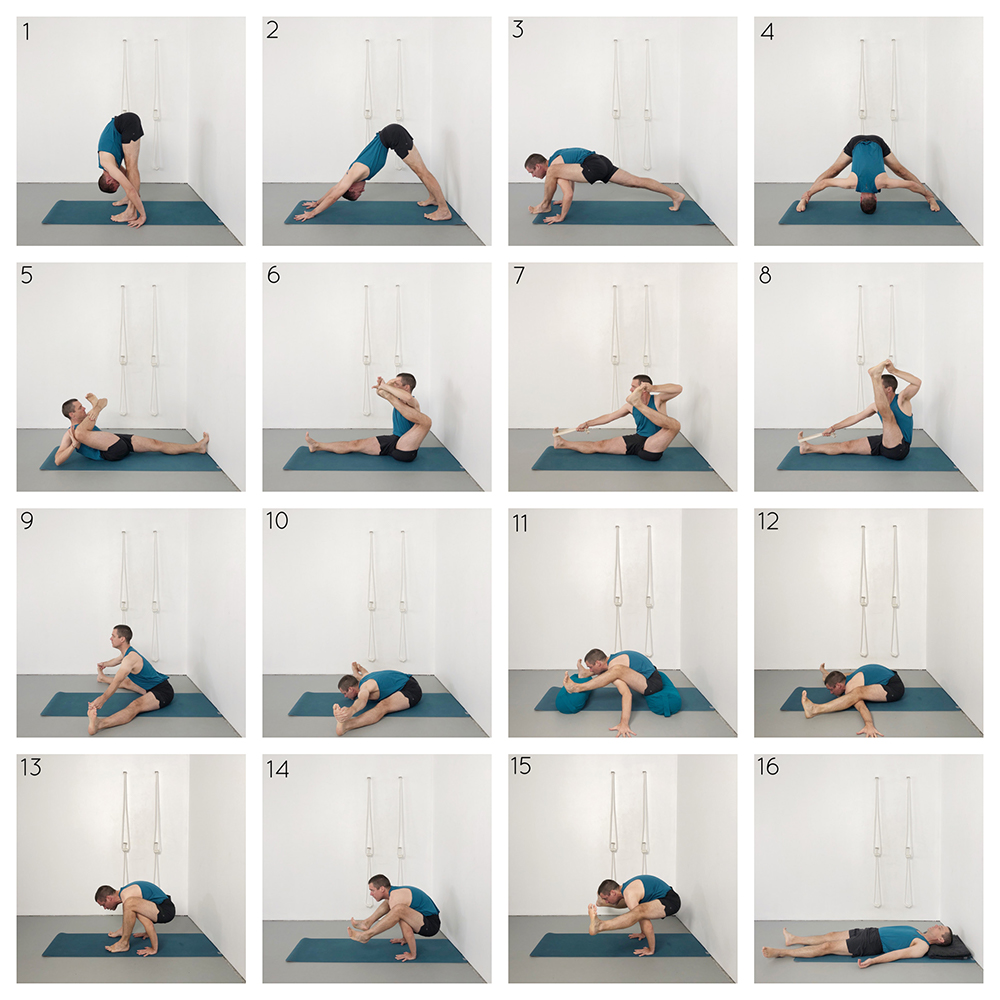 Kurmasana & tittibhasana (tortoise pose & firefly pose)