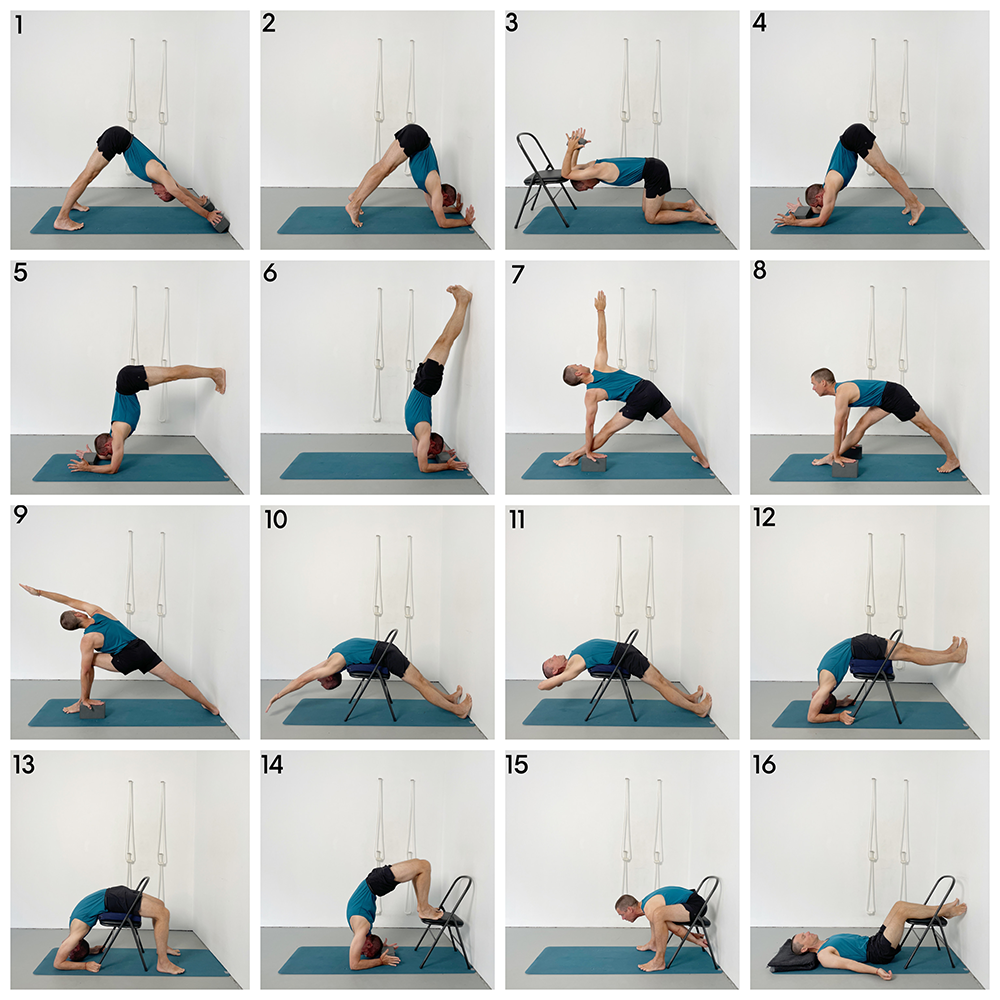 Yoga Pose: Shoulderstand | YogaClassPlan.com