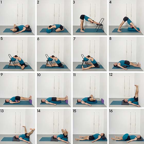 restorative yoga sequence for stress relief