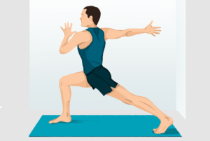 Wall support yoga poses
