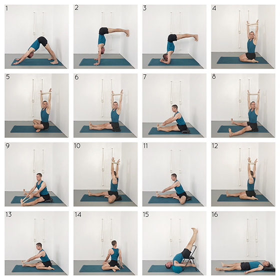 Yoga Selection - Restorative standing poses are the main focus of this  weeks intermediate class on Yoga Selection. The class can be completed in  30 minutes and relies on minimal yoga props.