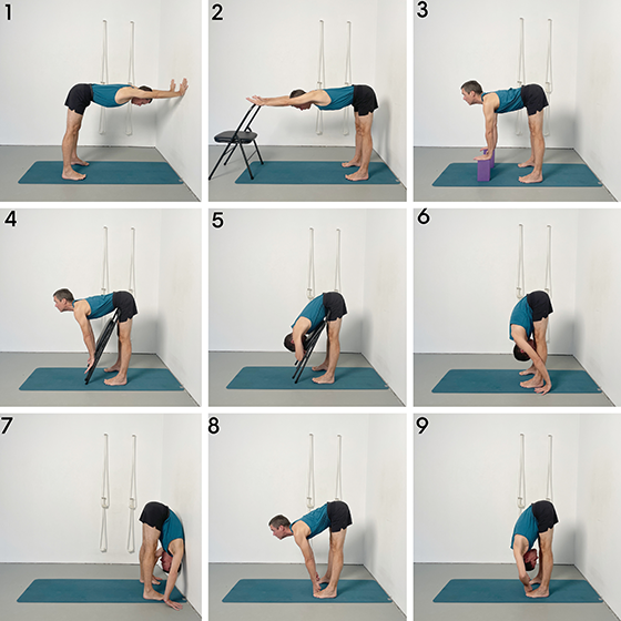 Uttanasana Variations How To Practice Half Standing Forward Bend