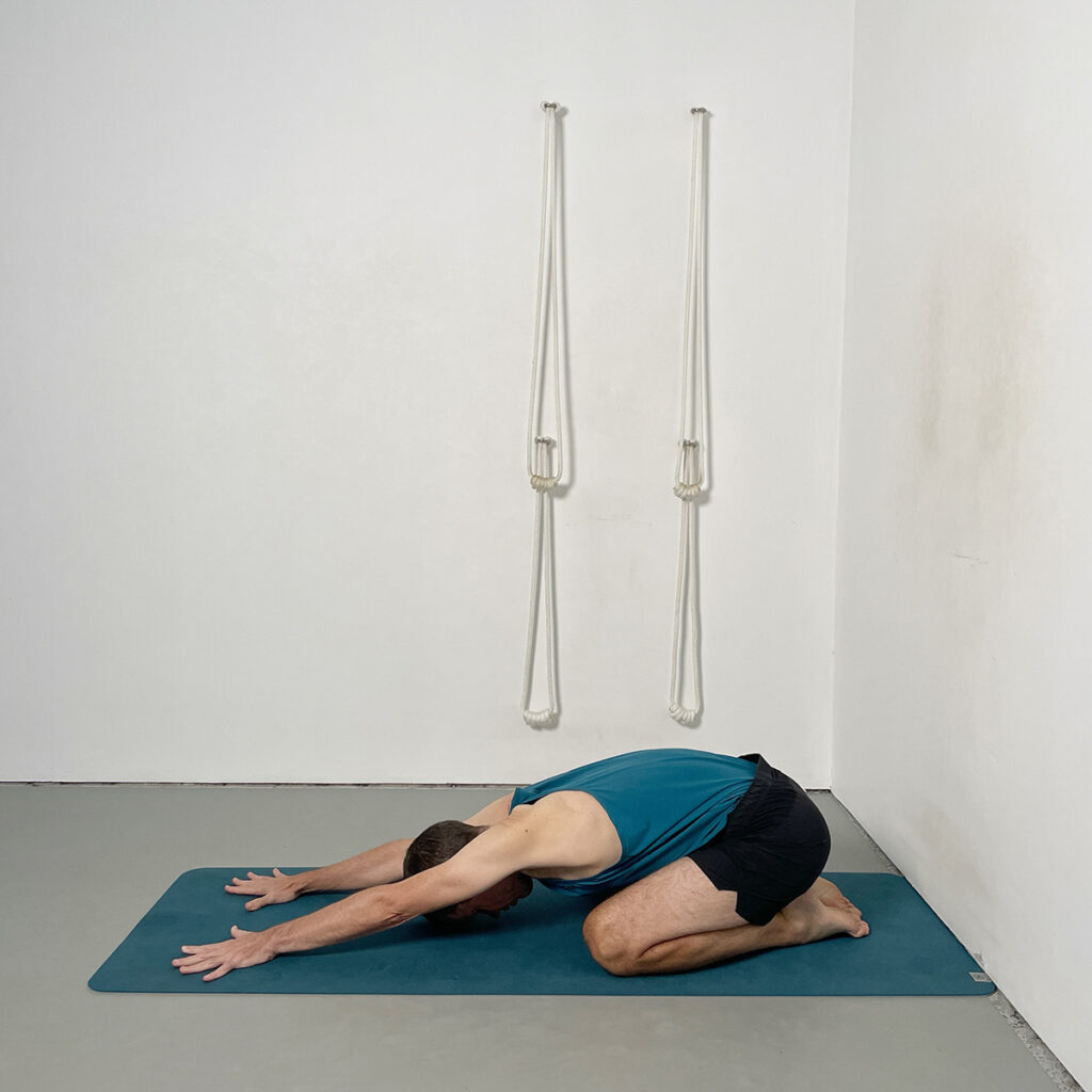 Adho Mukha Virasana (Downward-Facing Hero Pose)