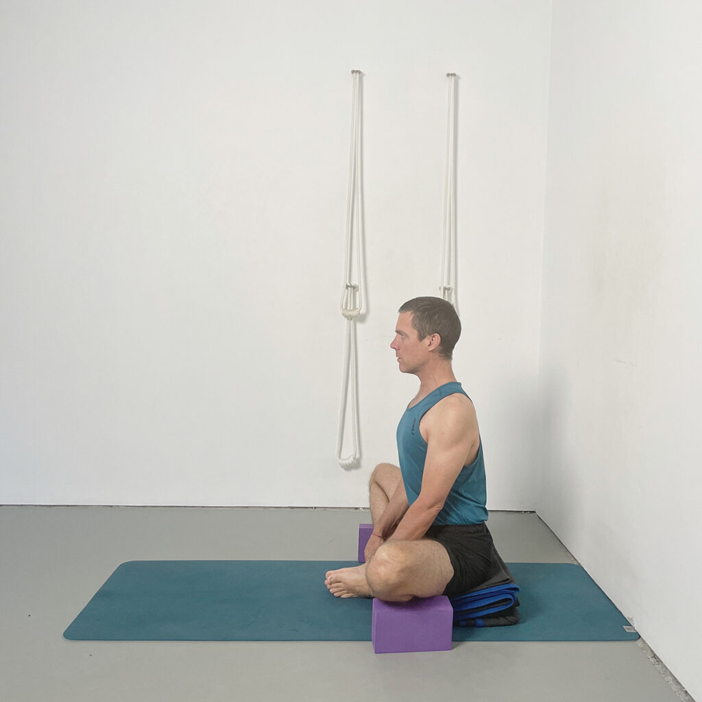 Upright Baddha Konasana