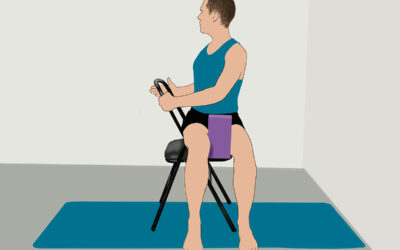 Iyengar Yoga Chair Twists: Realign, Release, and Restore