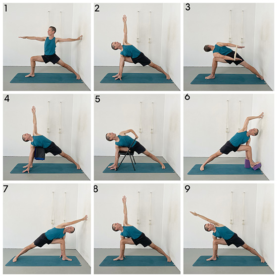 parsvakonasana