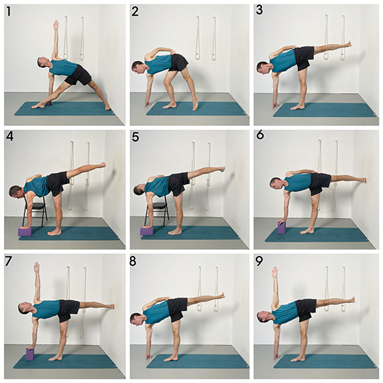 ardha chandrasana