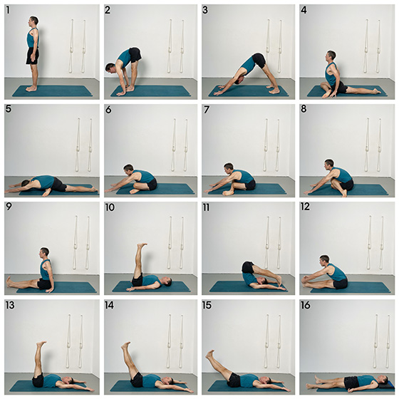 vinyasa iyengar sequence