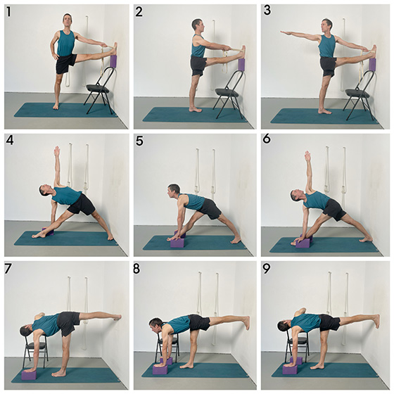 standing twists