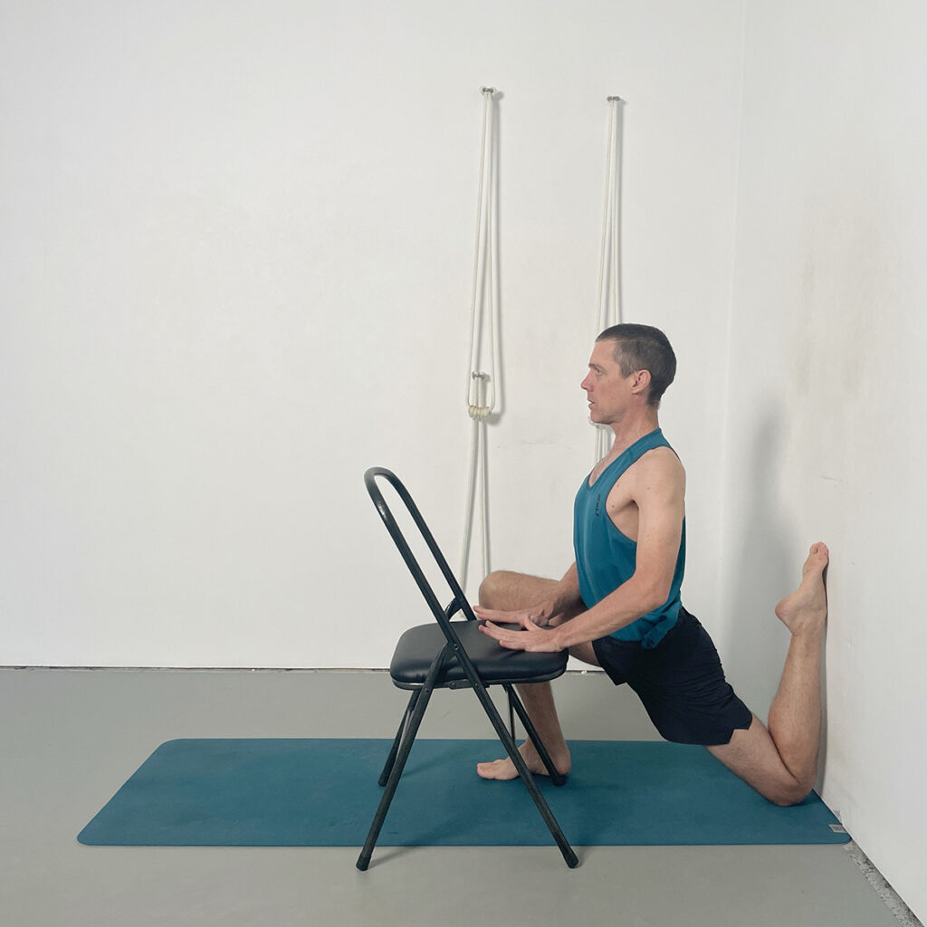 eka pada rajakapotasana: Psoas Release Yoga