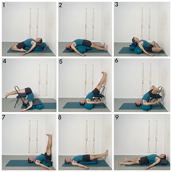 restorative yoga poses