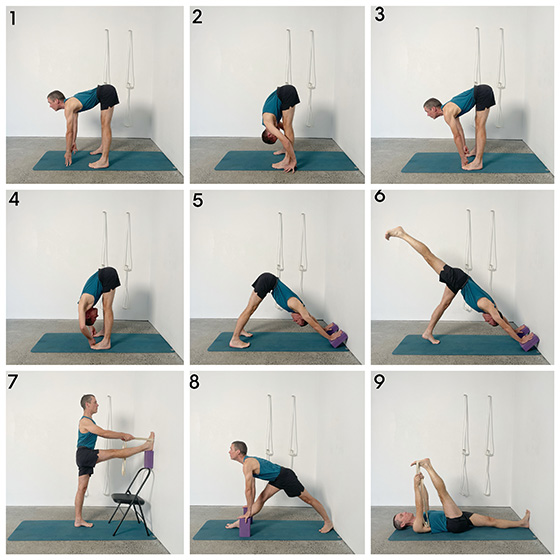 Preparing for Forward Bends