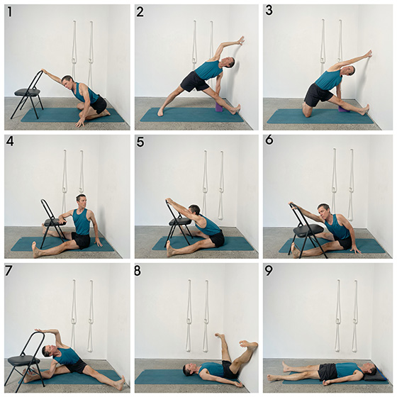 parivrtta upavistha konasana